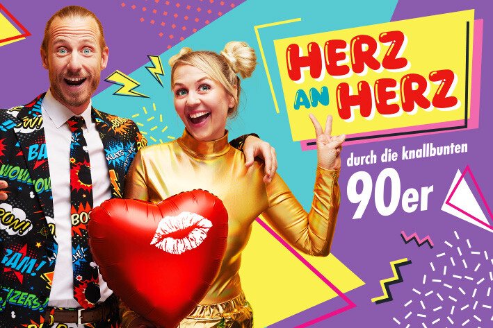 Herz an Herz - Ein Glitzer-Feuerwerk zu Silvester